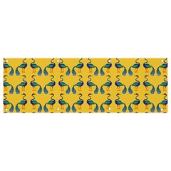 Textile-peacock Banner And Sign 9  X 3  by nateshop