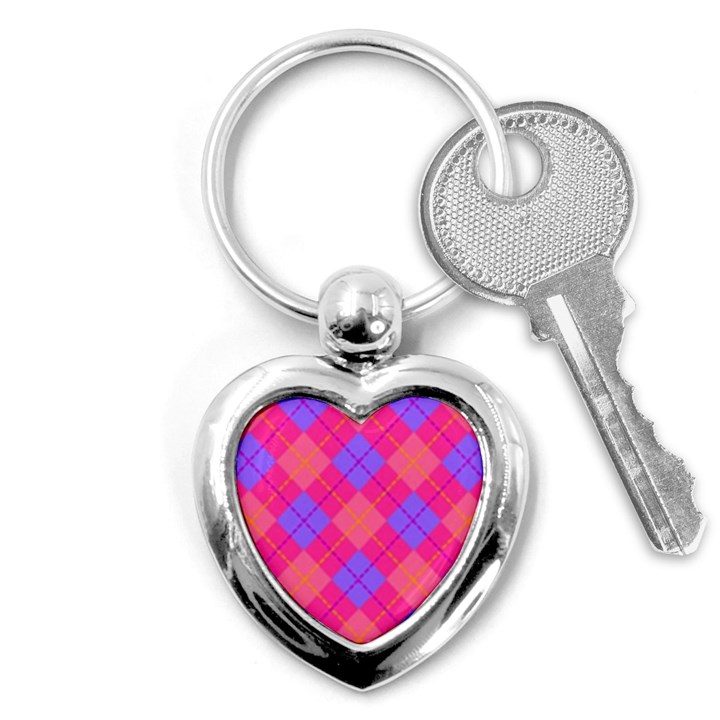 Texture Key Chain (Heart)