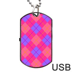 Texture Dog Tag Usb Flash (two Sides) by nateshop