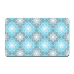 Triangle Blue Magnet (rectangular) by nateshop