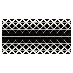 Triangle-black White Banner And Sign 6  X 3 