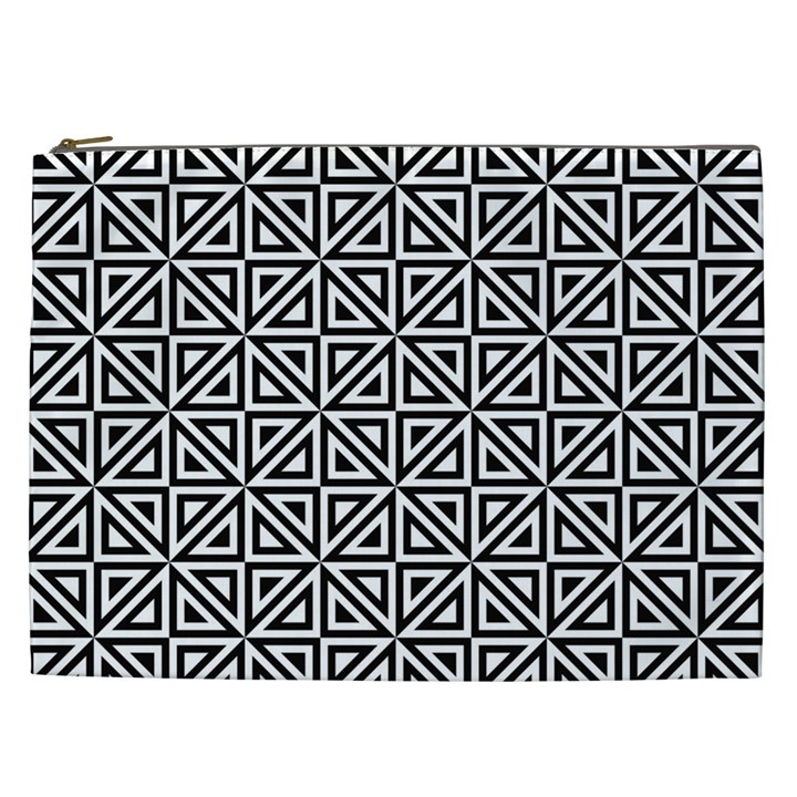 Triangle-black Cosmetic Bag (XXL)