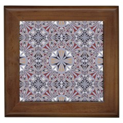 Triangle-mandala Framed Tile by nateshop