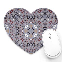 Triangle-mandala Heart Mousepads by nateshop