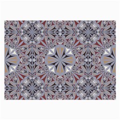 Triangle-mandala Large Glasses Cloth (2 Sides) by nateshop