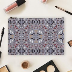 Triangle-mandala Cosmetic Bag (large) by nateshop