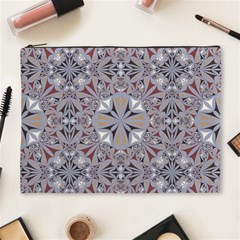 Triangle-mandala Cosmetic Bag (xl) by nateshop