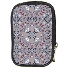 Triangle-mandala Compact Camera Leather Case by nateshop