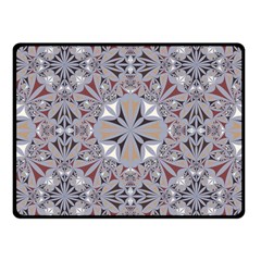 Triangle-mandala Fleece Blanket (small) by nateshop