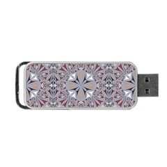 Triangle-mandala Portable Usb Flash (one Side) by nateshop