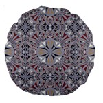 Triangle-mandala Large 18  Premium Round Cushions Front