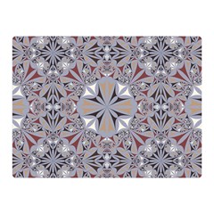 Triangle-mandala Double Sided Flano Blanket (mini)  by nateshop