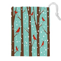 Winter Drawstring Pouch (4xl)