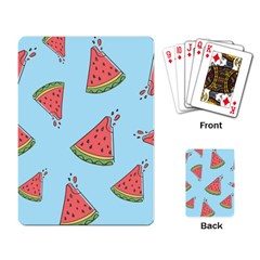 Watermelon-blue Playing Cards Single Design (Rectangle)