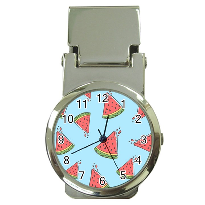 Watermelon-blue Money Clip Watches