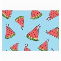 Watermelon-blue Large Glasses Cloth by nateshop