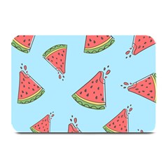 Watermelon-blue Plate Mats by nateshop