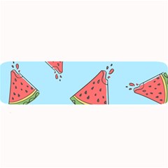 Watermelon-blue Large Bar Mats by nateshop