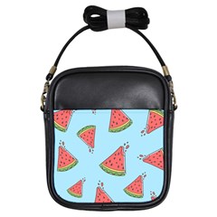 Watermelon-blue Girls Sling Bag by nateshop