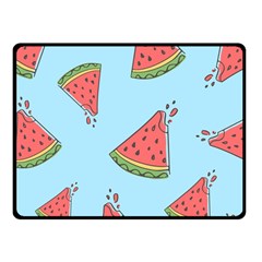 Watermelon-blue Fleece Blanket (Small)