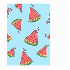 Watermelon-blue Large Garden Flag (two Sides) by nateshop