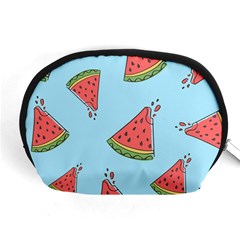 Watermelon-blue Accessory Pouch (Medium)