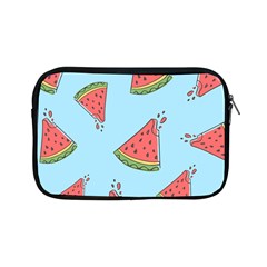 Watermelon-blue Apple Ipad Mini Zipper Cases by nateshop