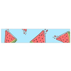 Watermelon-blue Small Flano Scarf