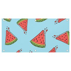 Watermelon-blue Banner And Sign 4  X 2 