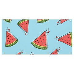 Watermelon-blue Banner And Sign 8  X 4 