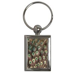 Bird-peacock Key Chain (rectangle) by nateshop