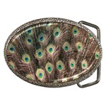 Bird-peacock Belt Buckles Front