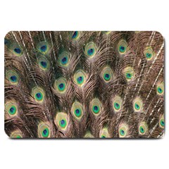 Bird-peacock Large Doormat  by nateshop