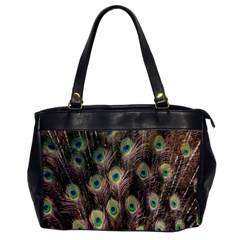 Bird-peacock Oversize Office Handbag