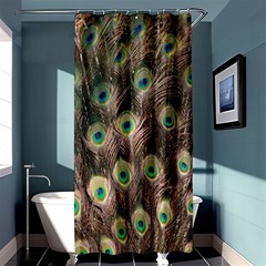 Bird-peacock Shower Curtain 36  X 72  (stall)  by nateshop