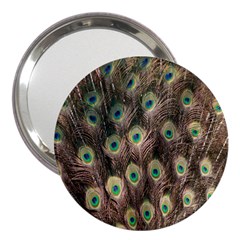 Bird-peacock 3  Handbag Mirrors by nateshop