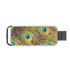 Peacock-bird Portable Usb Flash (one Side) by nateshop