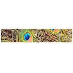 Peacock-bird Large Flano Scarf  by nateshop