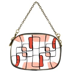 Abstract Seamless Pattern Art Chain Purse (One Side)