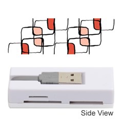 Abstract Seamless Pattern Art Memory Card Reader (Stick)