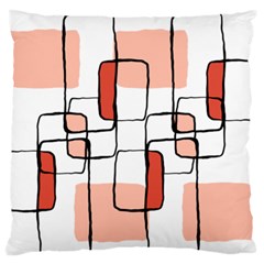 Abstract Seamless Pattern Art Standard Flano Cushion Case (One Side)