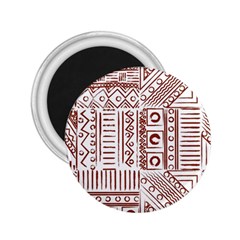 Tribal Pattern Vintage Texture 2.25  Magnets