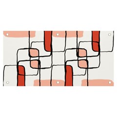 Abstract Seamless Pattern Art Banner And Sign 6  X 3 