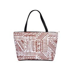 Tribal Pattern Vintage Texture Classic Shoulder Handbag by Sapixe