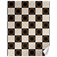 Illustration Checkered Pattern Decoration Canvas 18  X 24  by Sapixe