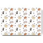 Cat Kitten Design pattern Large Doormat  30 x20  Door Mat