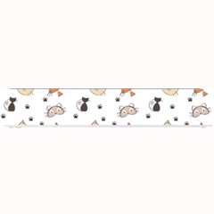 Cat Kitten Design Pattern Small Bar Mats by Sapixe