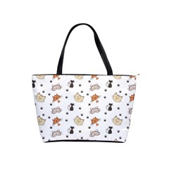 Cat Kitten Design Pattern Classic Shoulder Handbag by Sapixe