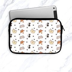 Cat Kitten Design Pattern Apple Ipad Mini Zipper Cases by Sapixe