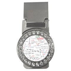 Math Formula Pattern Money Clips (cz)  by Sapixe